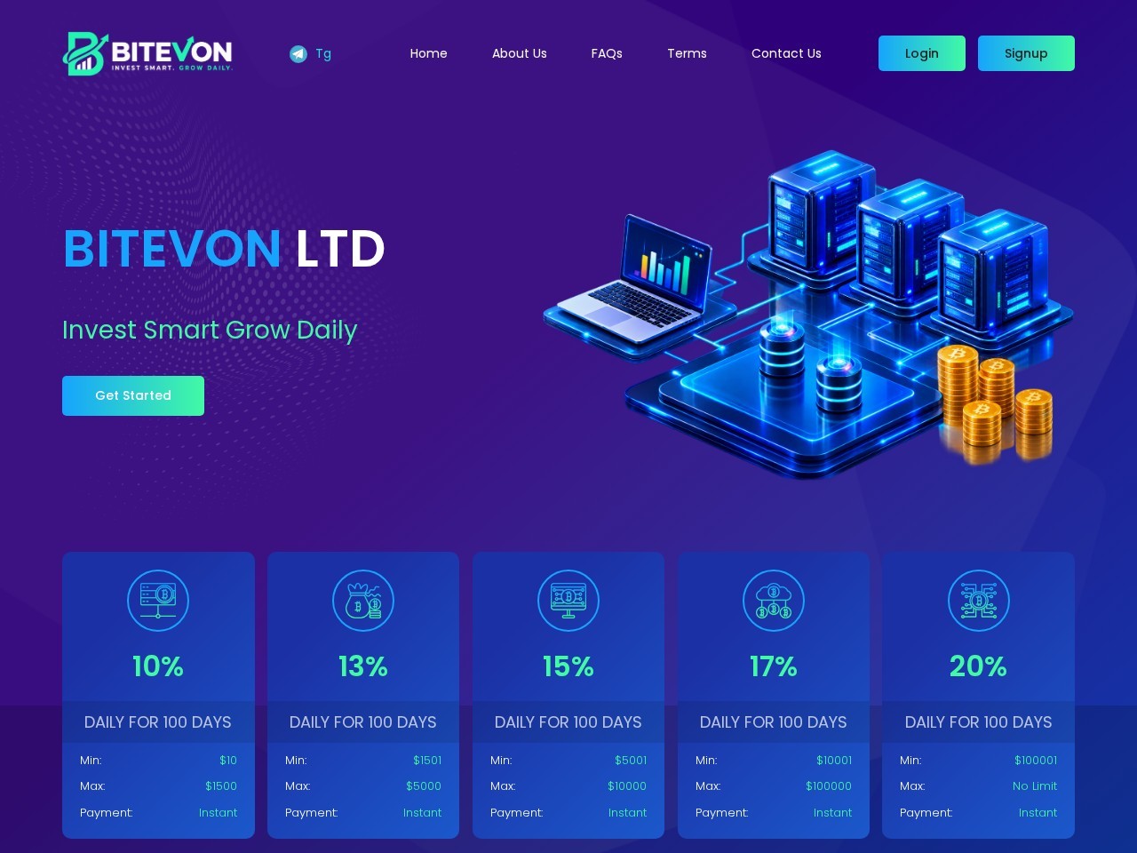 Investment HYIP BITEVON