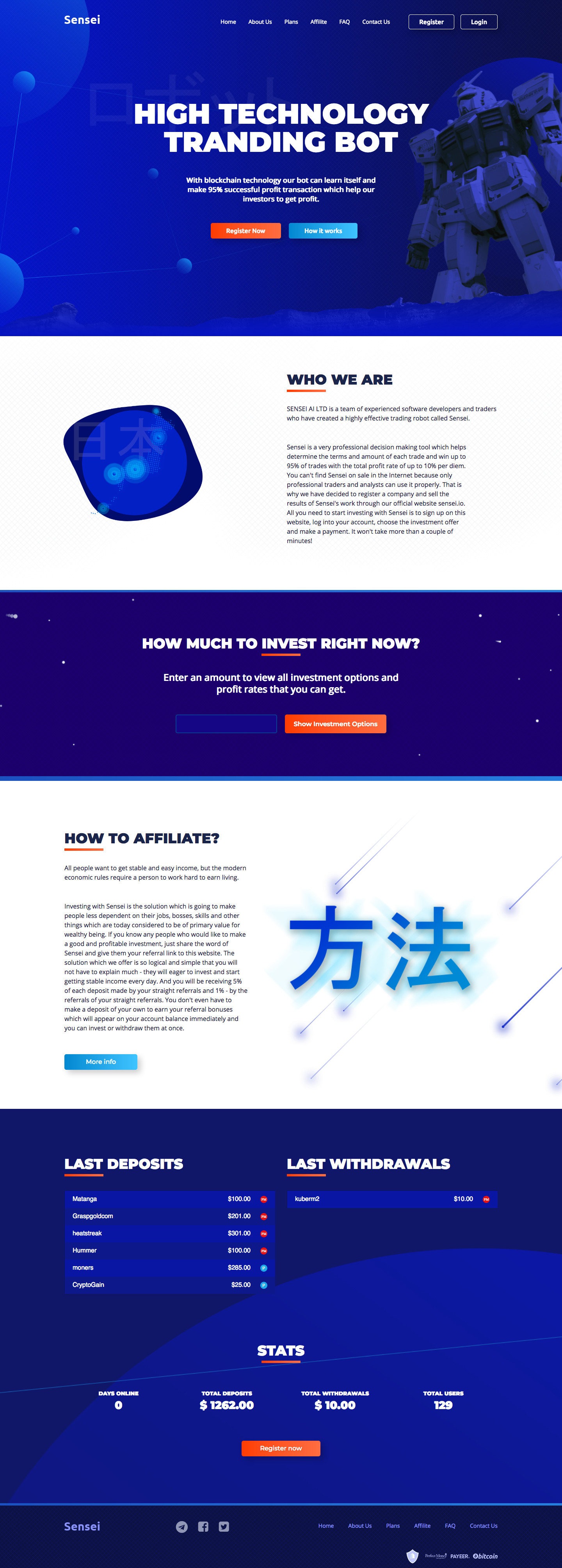 Investment HYIP Sensei