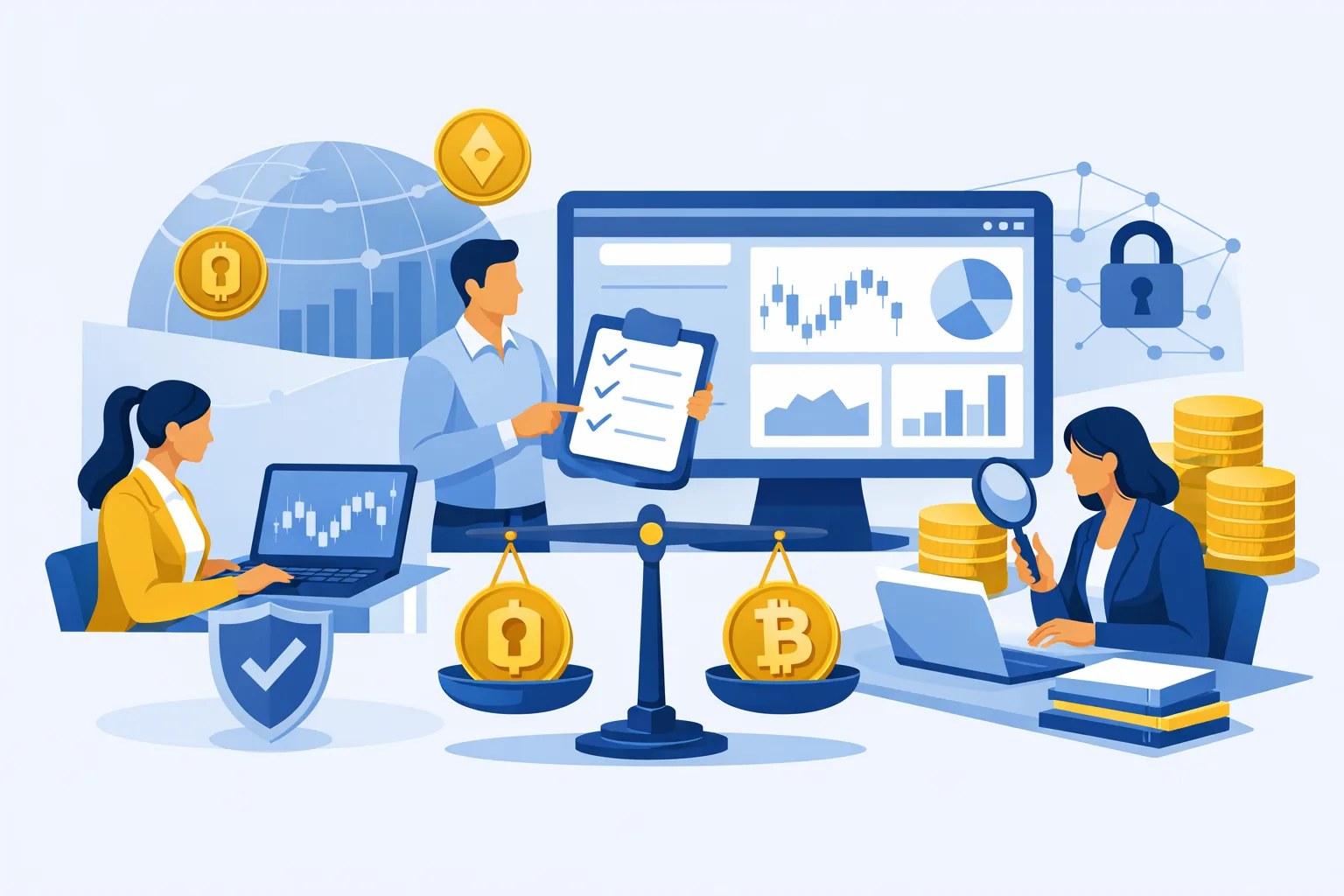 Wie man eine Krypto-Börse für Enterprise-Compliance-Teams auswählt