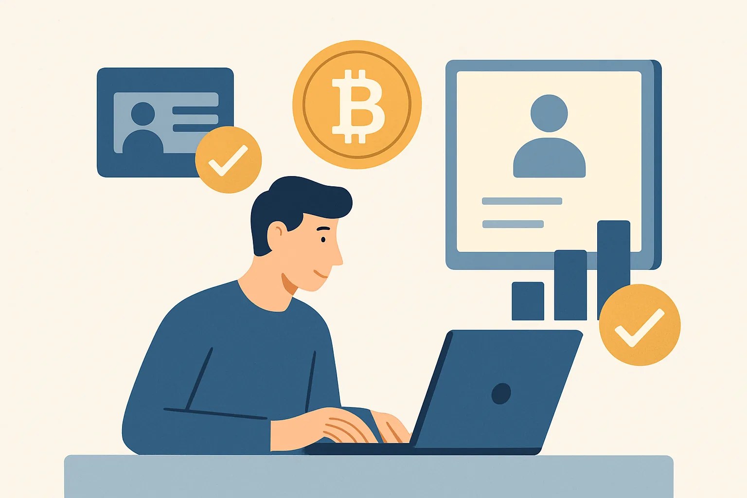 Was Verifizierungsstufen bei Krypto-Börsenkonten bedeuten