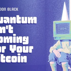 Das Quantenproblem: Quanten kommen nicht für Ihr Bitcoin