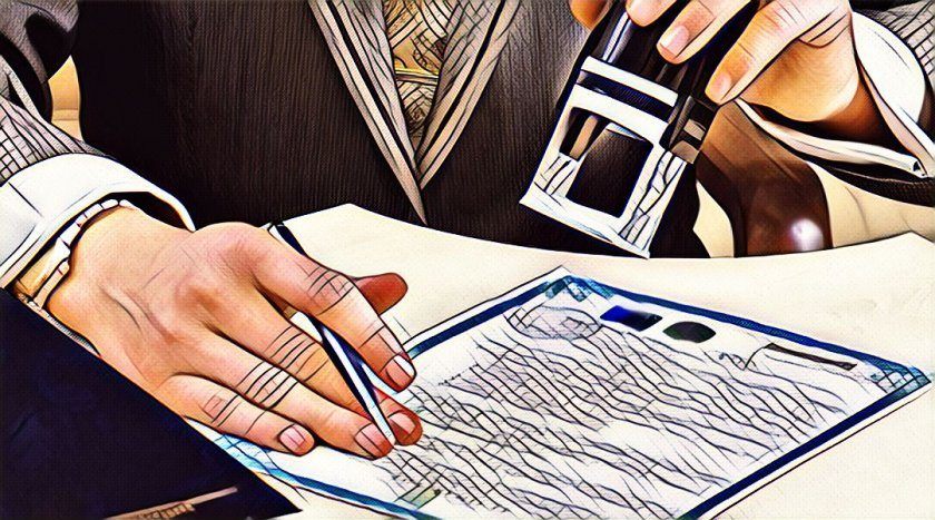 Official company registration for a HYIP