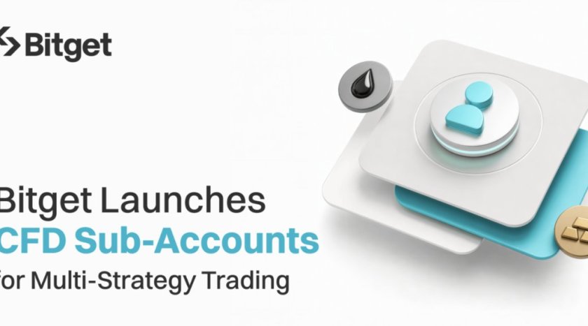 Bitget Launches CFD Sub-Accounts for Multi-Strategy Trading