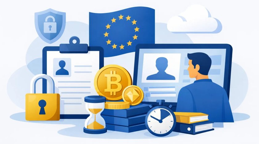 KYC-Aufbewahrung bei Krypto-Börsen in der EU